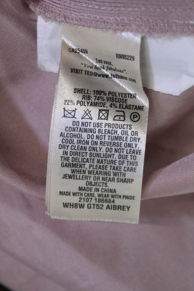 Ted Baker London Women Jogger Harem Pants Pink Size 3
