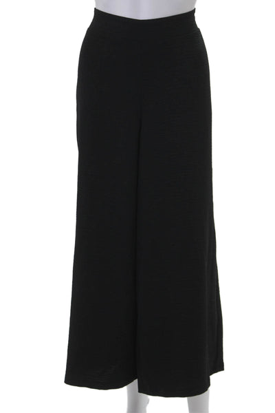 Adrianna Papell Women Cropped Dress Pants Black Size M