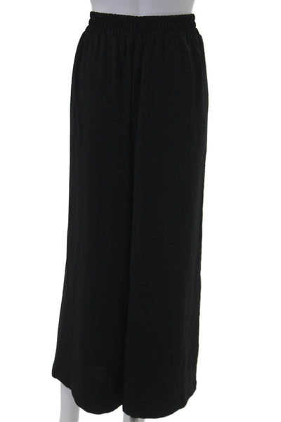 Adrianna Papell Women Cropped Dress Pants Black Size M