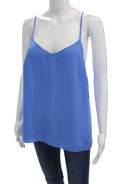 Lilly Pulitzer Women Camisole V-Neck Blue Polyester Size M
