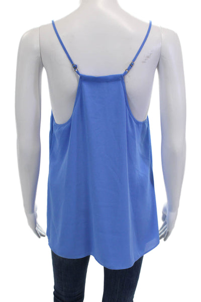 Lilly Pulitzer Women Camisole V-Neck Blue Polyester Size M