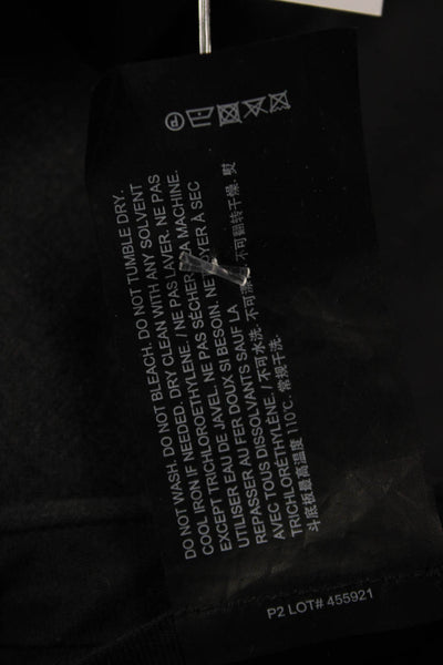 Theory Unisex Dark Gray Wool Dress Pants Hook & Eye Inseam 29 Size 12