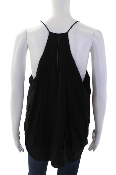 Banana Republic Women Black Sleeveless Camisole Size L