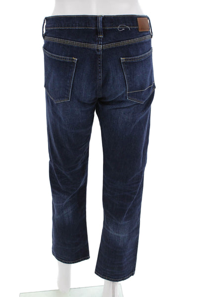 Henry & Belle Women Dark Blue Cropped Jeans Low Rise Petite Size 30