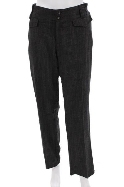 Nanette Lepore Unisex Dark Gray Dress Pants Size 10