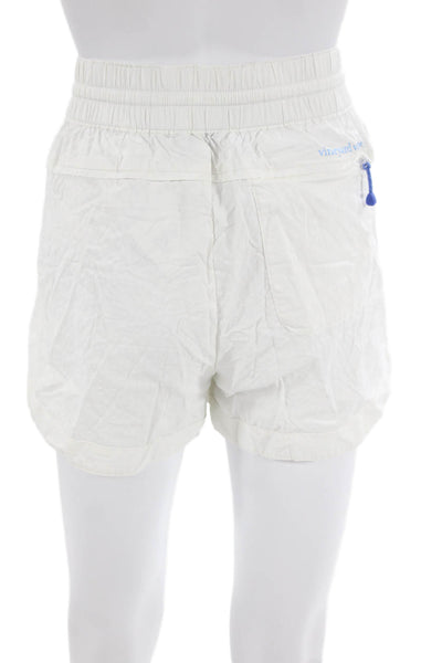 Vineyard Vines Unisex White Nylon/Spandex Drawstring Shorts Size L