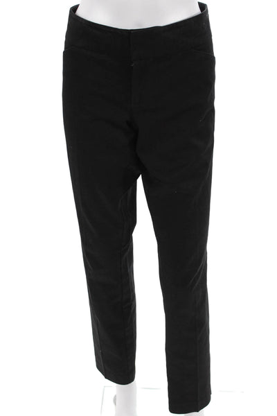 Ecru Women Ankle Cropped Dress Pants Black 60% Cotton Blend Size 8