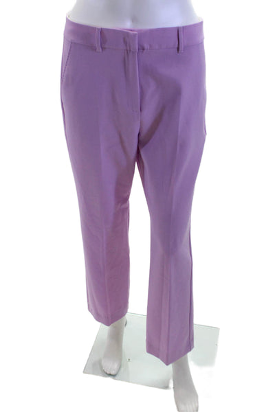 Marella Women Ankle Dress Pants Purple Size 6