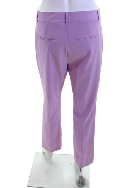 Marella Women Ankle Dress Pants Purple Size 6