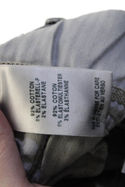 7 For All Mankind Women Boyfriend Cropped Dark Gray High Rise Jeans Size 30