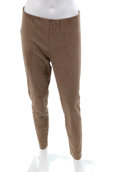 Lysse Women Ankle Jegging Pants Brown Size M