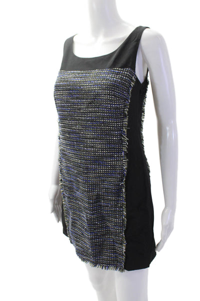 Jay Godfrey Women Shift Tank Dress Black Sleeveless Size 2