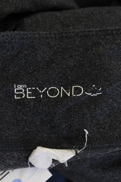 Beyond Yoga, Women Dark Gray Capri Leggings Polyester Blend Solid Size S