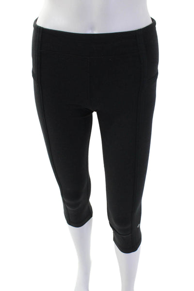 Lululemon Women Capri Cropped Black Leggings Pants Size 6