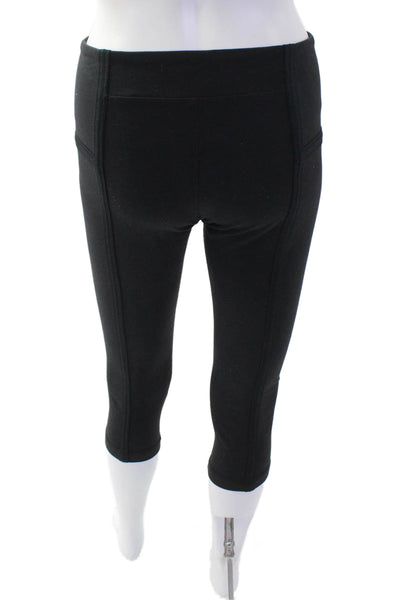 Lululemon Women Capri Cropped Black Leggings Pants Size 6