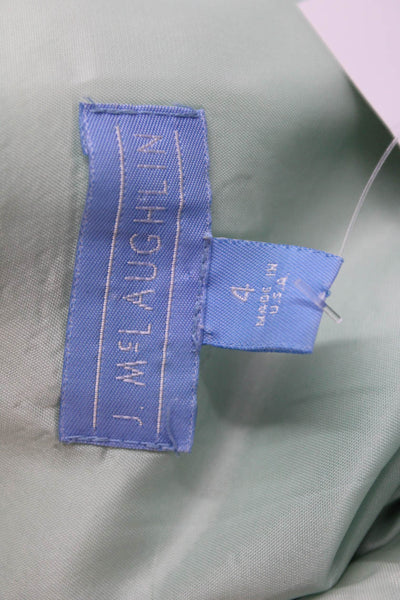 J. Mclaughlin Women Sleeveless Paisley Tank Light Blue Size 4
