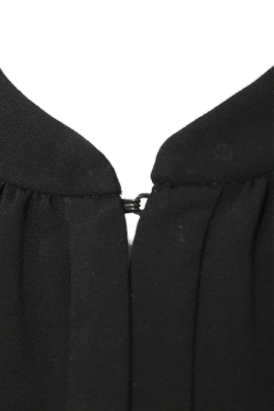 Charlotte Brody Womens Black Long Sleeve Shirt Dress Size XS