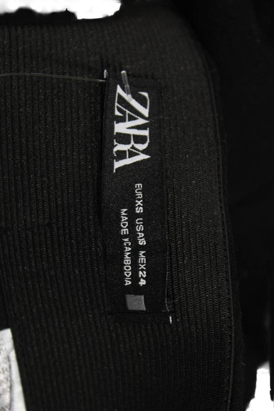 Zara Womens Black Ankle Jeggings Size XS