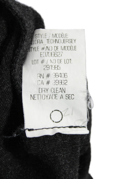 Theory Women Ankle Cropped Black Leggings Size PP