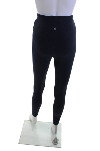 Athleta Womens Ankle Leggings Black Size Extra Small