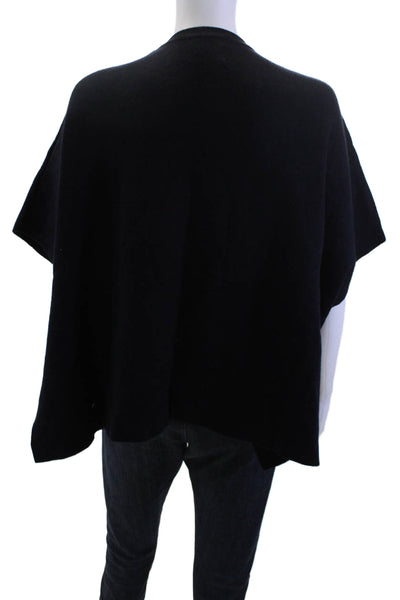 Zara Childrens Girls Short Sleeves Sweater Navy Blue Size 11-12