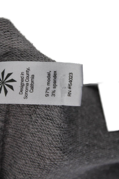 Athleta Women Gray Crew Neck Pullover Sweater Size S