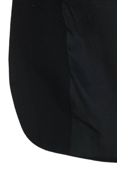 Joseph Abboud Men Classic Black Collared Button Suit Jacket Size 42