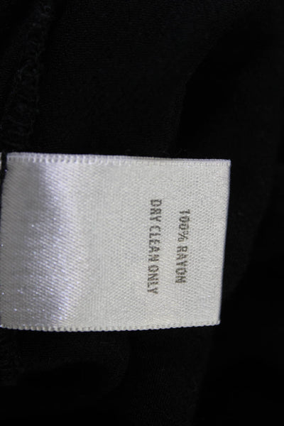 Bailey 44 Womens Black Cargo Pants Drawstring Rayon Size S
