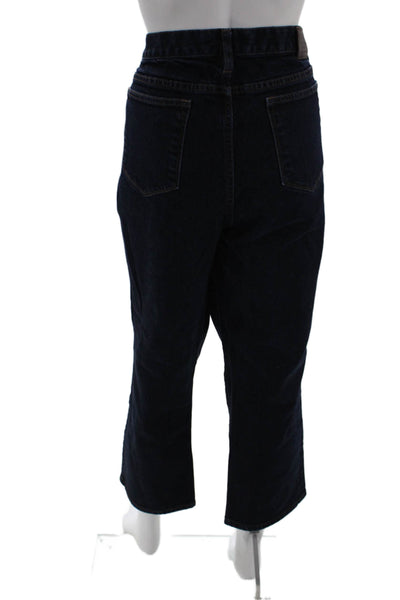 Lauren Ralph Lauren Women Cropped Dark Blue Pants Size 16 Petites