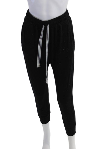 Sundry Unisex Jogger Pants Black Drawstring Size 1