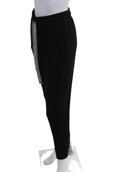 Sundry Unisex Jogger Pants Black Drawstring Size 1