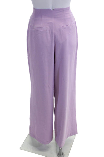 Skies Are Blue Women Dress Pants Purple Size S