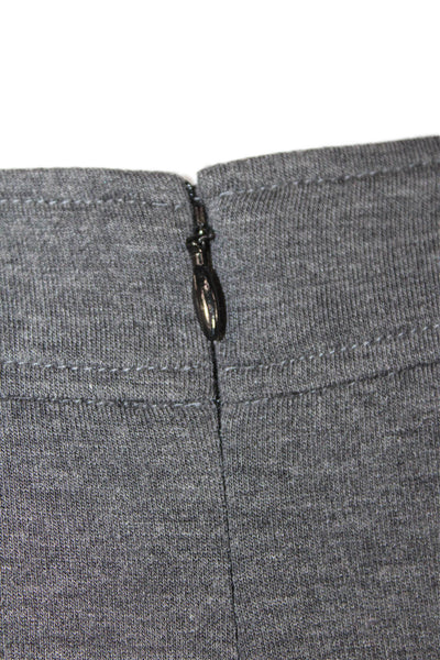 G. Women Maxi Dress Dark Gray Square Neck Long Sleeve Size 0