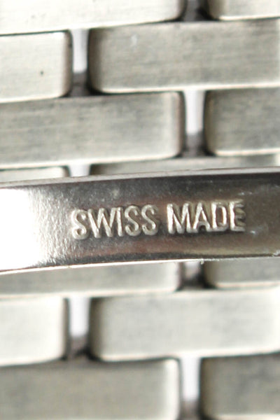 Cartier Womens Vintage Stainless Steel Panthere Ruban Quartz Watch 17mm