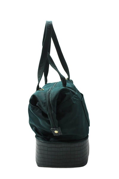 WNDR LN Unisex Adults Zippered Compartment Detail Carry On Bag Green