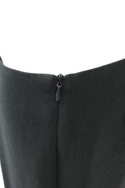 Domenico Vacca, Womens Dress Pants Dark Gray Zip 27in Inseam Size 8