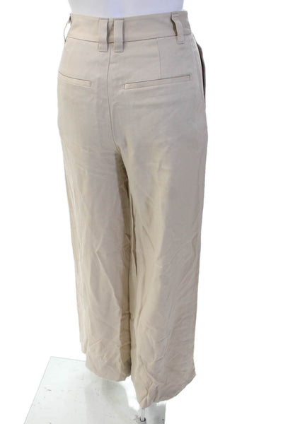 Something Navy, Unisex, Dress Pants Beige 100% Tencel Size 0