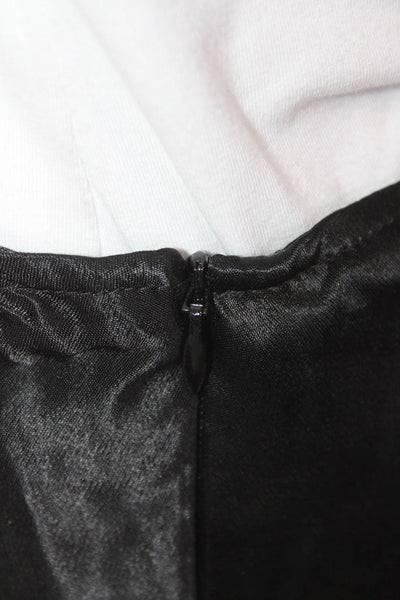 Zara Women Black Viscose Maxi Skirt Solid Long Size XS