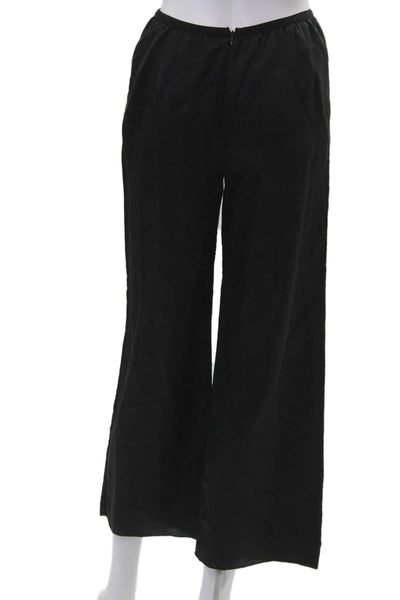 Brazeau Tricot Women Dress Pants Black Zip Polyester Blend Size S