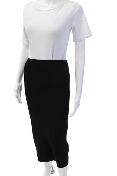 We Wore What Womens Straight Pencil Skirt Black Size S
