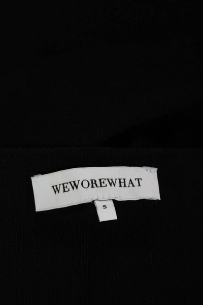 We Wore What Womens Straight Pencil Skirt Black Size S