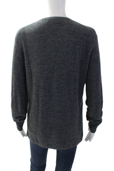 Rag & Bone Womens Dark Gray Merino Crewneck Sweater Size S