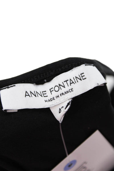 Anne Fontaine, Women Basic Sleeveless Black Tank Size 42