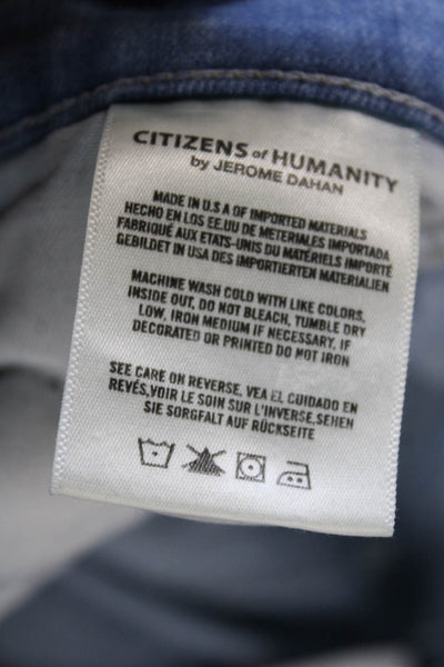 Citizens of Humanity, Women Ankle Skinny Light Blue Jeans Low Rise Size 24