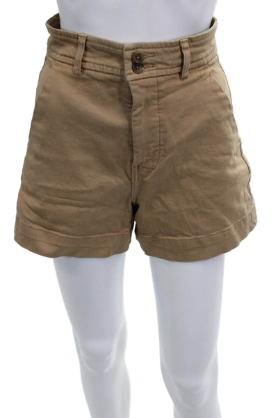 Everlane Unisex Beige Chino Shorts Size 0