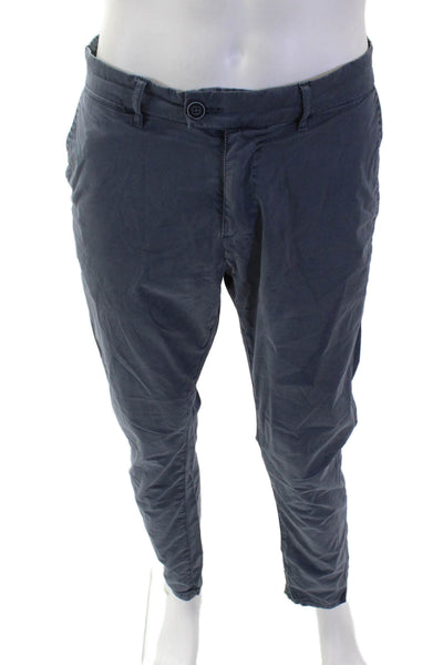 John Varvatos Star USA Mens Dark Gray Chino Pants 98% Cotton Size 31