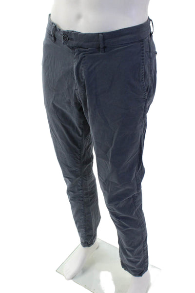 John Varvatos Star USA Mens Dark Gray Chino Pants 98% Cotton Size 31