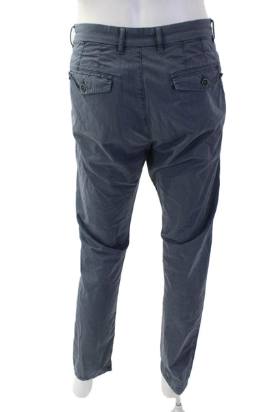 John Varvatos Star USA Mens Dark Gray Chino Pants 98% Cotton Size 31