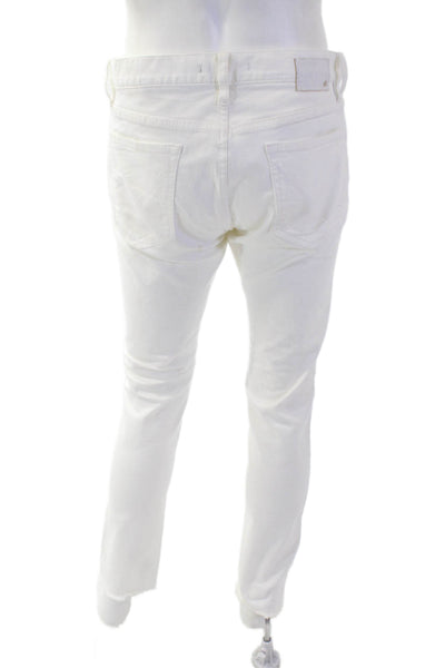 John Varvatos Star USA Mens Skinny White Jeans Size 32