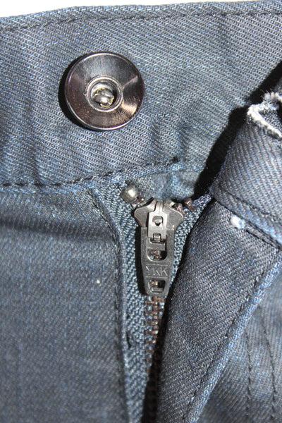 John Varvatos Mens Black Pants Cotton Blend Button Fly Size 32